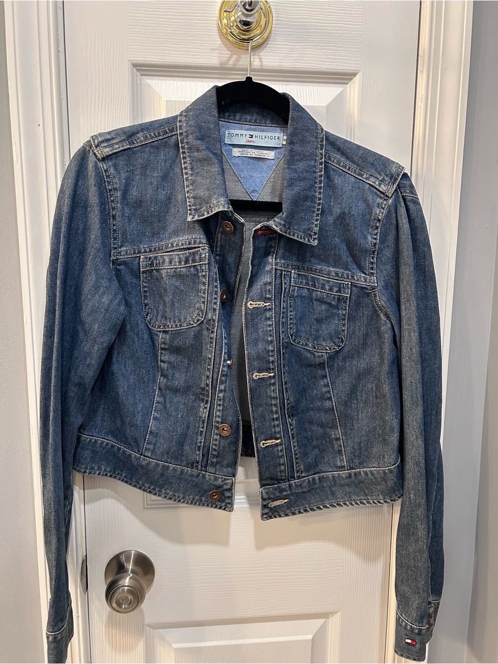 Tommy Hilfiger Dark Blue Denim Trucker Jacket